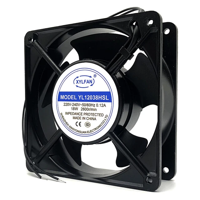 NMB-MAT 2406KL-05W-B59 60x60x15mm 24V 0.13A Cooling Fan - 6cm Square
