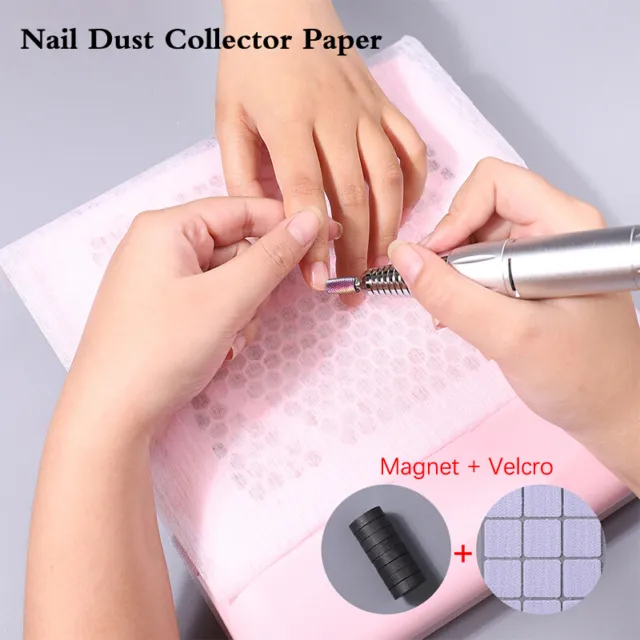Collettore polveri per unghie filtro Cotton Cosmetic Cleaner strumento di ricambio per unghie TS
