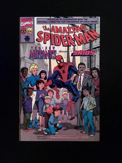 Amazing  Spider-Man and the New Mutants Giveaway #1  MARVEL Comics 1990 VF/NM