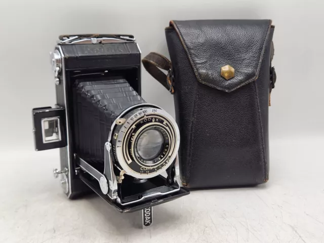 Vintage Kodak Vollenda 620 Folding Camera w/ Anastigmat 10.5cm 105cm F4.5 Lens