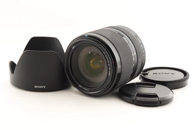 Sony SAL18135 18-135mm F/3.5-5.6 Dt Lentille Avec / Capuche Fait au Japon Testé