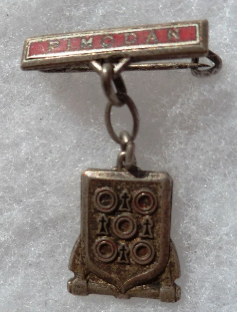 Insigne Marine Nationale Française – Pimodan – Badge Vintage Bon État