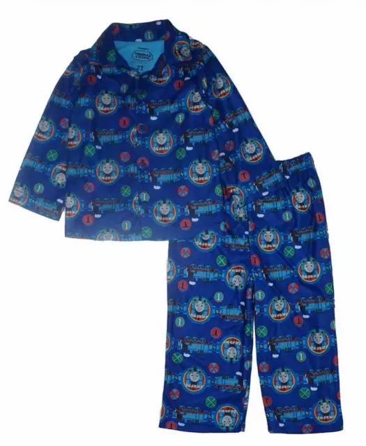 Thomas & Friends Toddler Boys Blue Printed 2pc Pajama Pant Set Size 2T 3T 4T $36