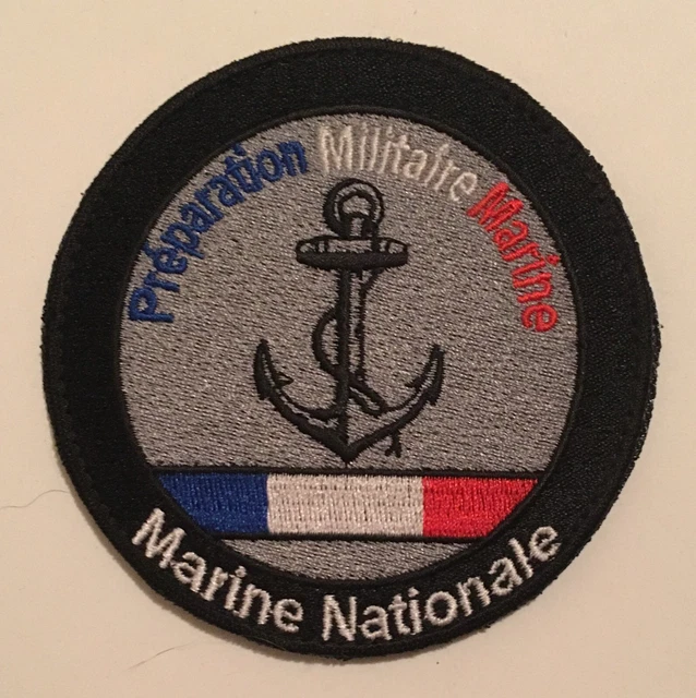 BEAU ECUSSON SOUS Marins Sna Emeraude Kaki Marine Nationale EUR 18,00