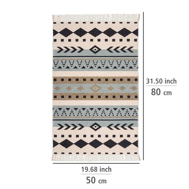 WENKO Bade Matte BERE 50x80 cm Jute Duscch Teppich Nachhaltigkeit natur Vorlage 4