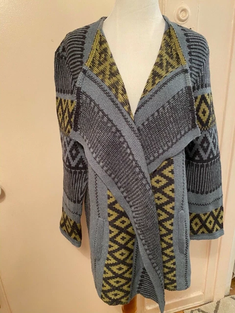 Women’s  “J Jill”  Wool & Alpaca & Nylon Sweater Jacket Size Large new w/o Tags