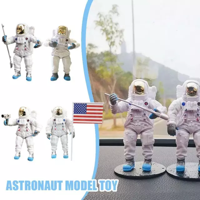 1:18 Scale Lunar Landing Moon Astronaut Apollo Action Figure Model Toy Hot Sale