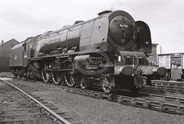 PHOTO  BR British Railways Steam locomotive 46255 City of Hereford 1962