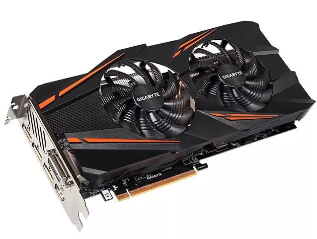 Used Gigabyte GeForce® GTX 1070 WINDFORCE OC 8G Graphics Card