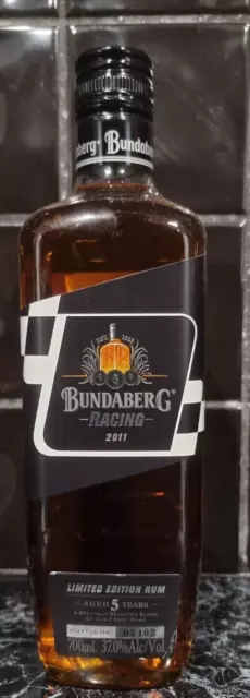 Bundaberg Rum Black Racing Bottle