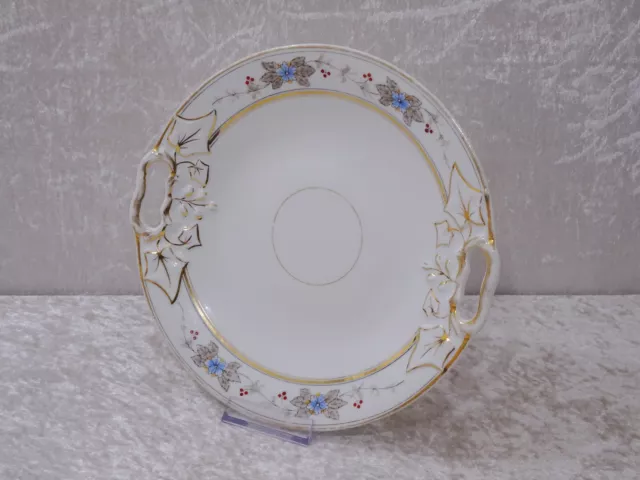 Antiguo Estilo Moderno Diseño Porcelana Prunk Plato Vintage Um 1900-23,5 CM