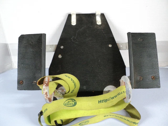 R/C Airplane Radio Transmitter Tray With yellow Neck Strap Home Made