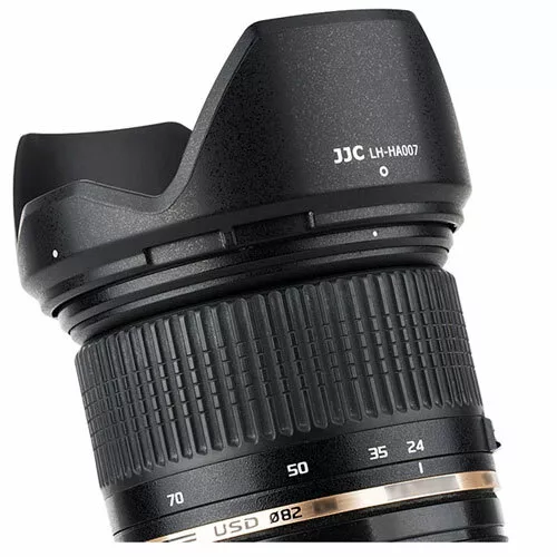 JJC Reversible Lens Hood Shade for Tamron SP 24-70mm f/2.8 Di VC USD Lens HA007