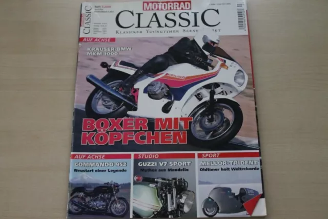 Motorrad Classic 1398) Krauser MKM 1000 in einer seltenen Vorstellung auf 8 Seit 2