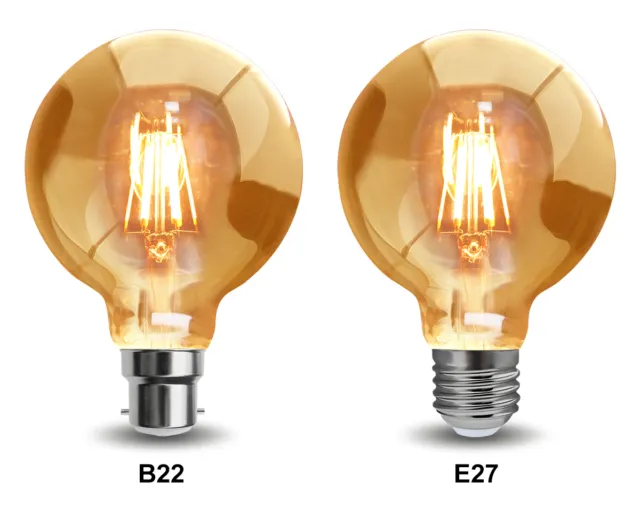 Vintage dimmbare LED 6W Globe Cage Edison Style Glühbirne B22 oder E27