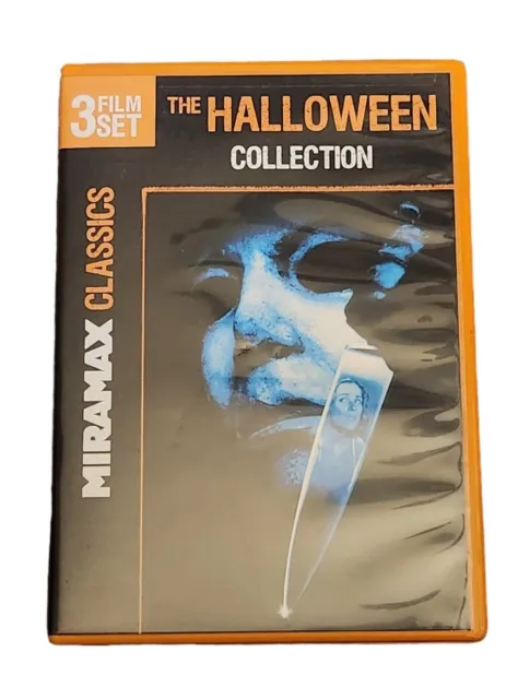 Halloween Collection 3 Film Set (DVD) Curse Michael Myers, H20 and Resurrection