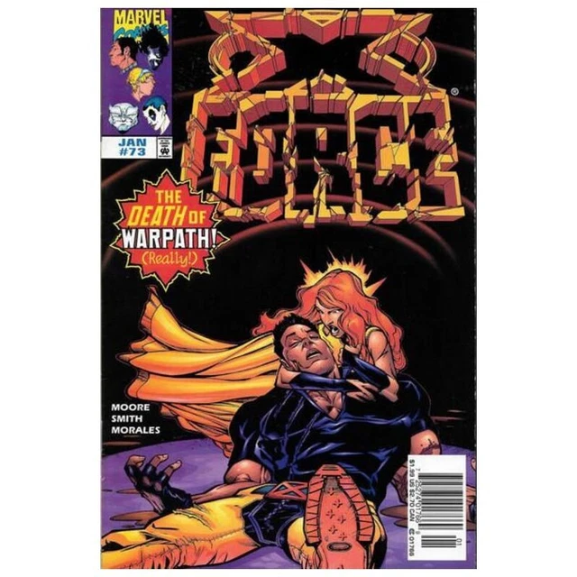 X-Force (1991 series) #73 Newsstand in NM minus condition. Marvel comics [e|