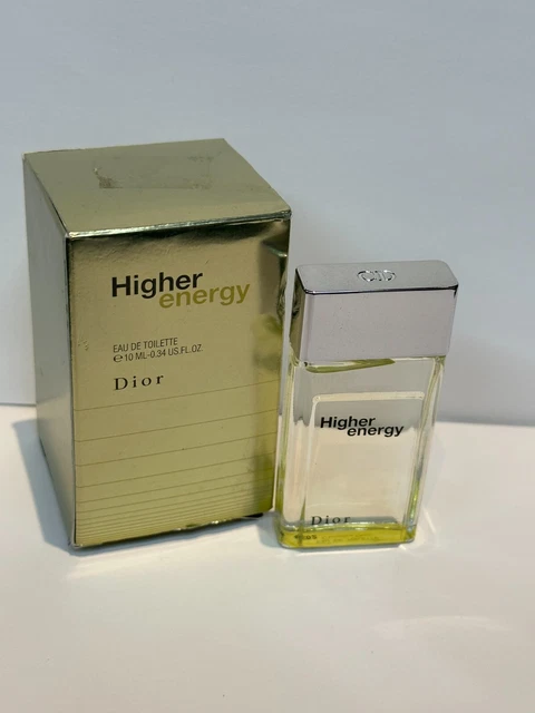 Higher Energy By CHRISTIAN DIOR 0.34 oz/10ml Eau De Toilette Miniature  FOR Men