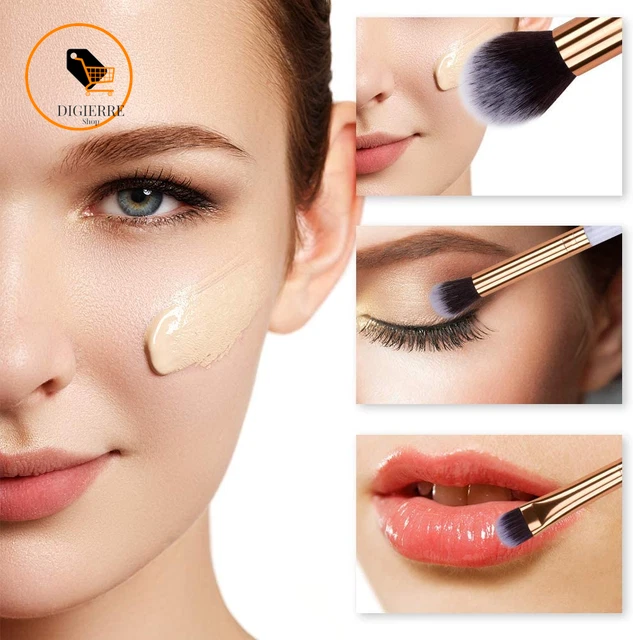Pennelli Make up Professionali Set Di 10 Pennelli Trucco Marmorizzazione, Morbid 3