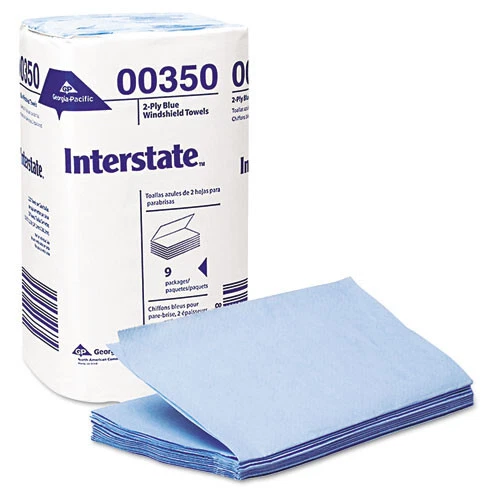 Georgia Pacific Pacific Blue   2 Ply Windshield  Towels  250/Pkg