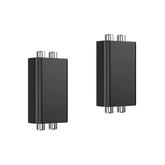 2PCS BOUR LOOPE ISOPATEUR HUM Éliminateur Système audio Système stéréo