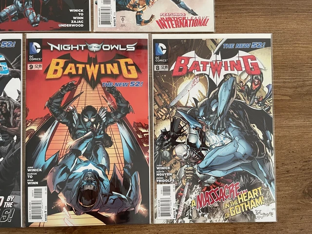 Lot Of 7 Batwing DC Comic Books # 8 9 10 11 12 13 14 NM Batman Gotham Joker J940 2