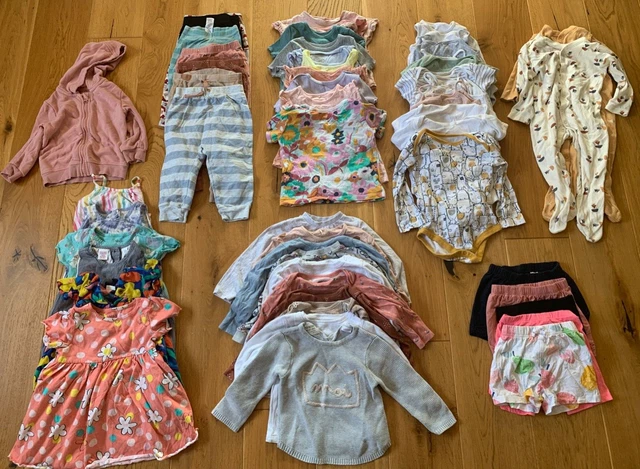 18-24 Months Girls Baby Clothes, Job Lot Bundle 3 *50+ Items* (Next, Mothercare)