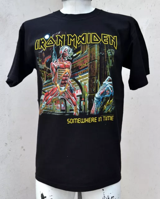 Iron Maiden Shirt Somewhere In Time - Somewhere Back In Time Tour 2008 NEW