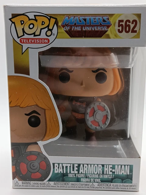 FUNKO POP! BATTLE Armor He-Man from Masters of the Universe #562 £7.05 ...