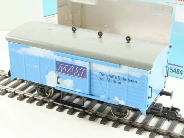 Märklin 5484 Maxi Covered Goods Wagon Small Missing Part Boxed 1703-02-45