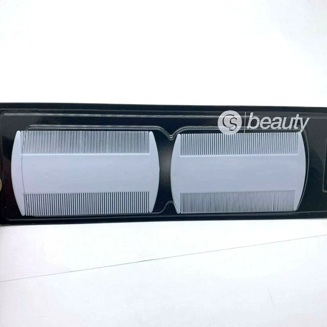 Double Sided Nit Comb x 2 Multi Whiter Head Lice Detection Comb Hair Comb UK 2