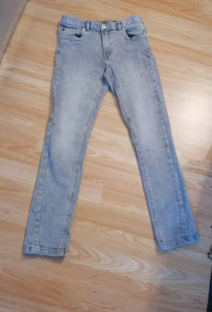 Boy's Skinny Fit Denim Jean's grey  Age 12 Years