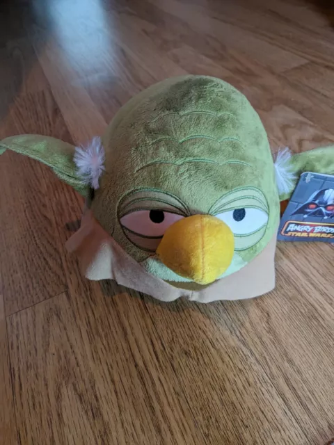 Angry Birds Soft Toy Yoda 8" Plush Star Wars The Last Jedi.