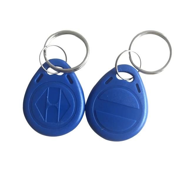 YARONGTECH-10 PCS Writable 125kHz RFID Key Fob Proximity ID Card Token Tag Re...