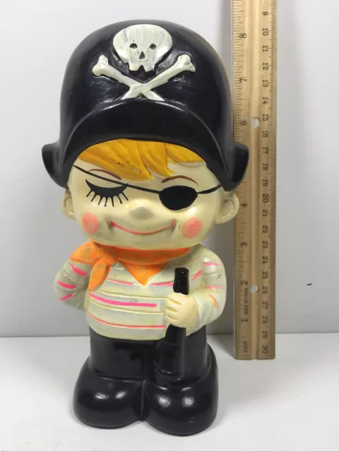 Vintage Pirate Coin Bank Made by Nasco