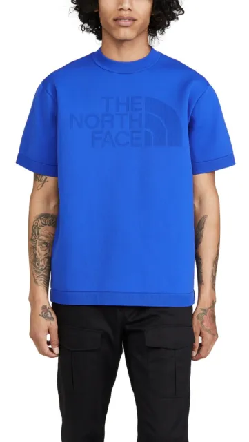 T-shirt maglia The North Face serie nera ingegnerizzata | unisex taglia media | blu