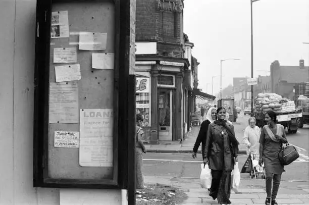 Ladywood Birmingham West Midlands 1977 Old Photo 1