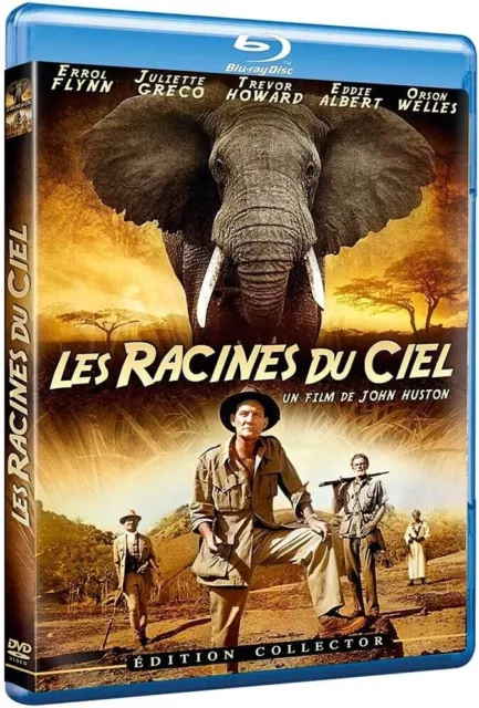 Blu Ray : Les racines du ciel - Errol Flynn / Greco / Welles - NEUF