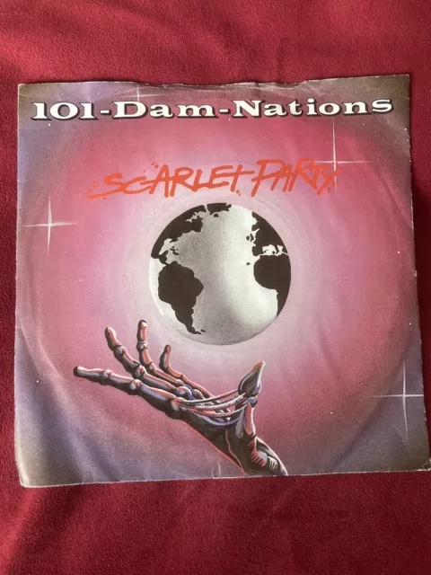 Scarlet Party - 101 Dam - Nations - 7” SINGLE  - 80'S / Powerpop
