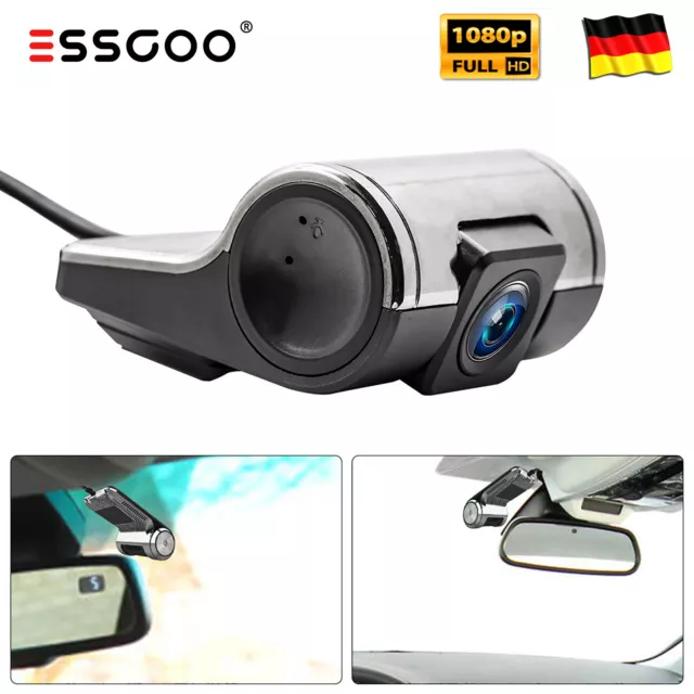 Car Auto KFZ DVR Kamera Video Recorder Dash Cam G-Sensor Camera Nachtsicht 1080P