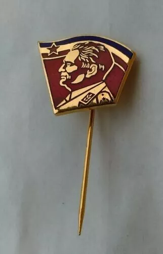 Tito - Yugoslav People's Army JNA, military vintage pin, badge !