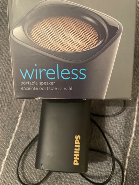 Philips Wireless Bluetooth Speaker - Enceinte black portable