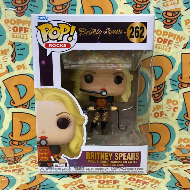 Funko Pop! Rocks: Britney Spears (Circus) (In Stock)