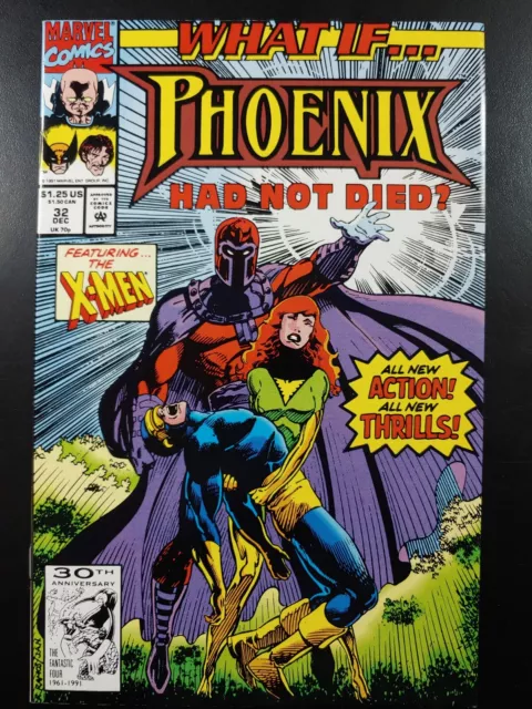 ⭐️ What If...? #32 (vol 2, direct)(1991 MARVEL Comics) FN/VF Book