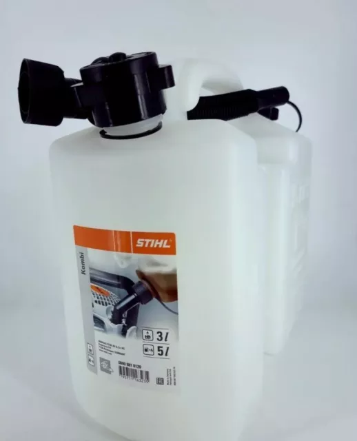 STIHL Kombi-Kanister Transparent Motorsäge Kettensäge Haftöl +