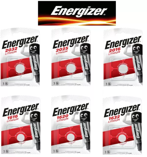 Piles boutons CRR2032 CR2025 CR2016 CR1616 CR1620 CR1632 Energizer 3V DESTOCKAGE