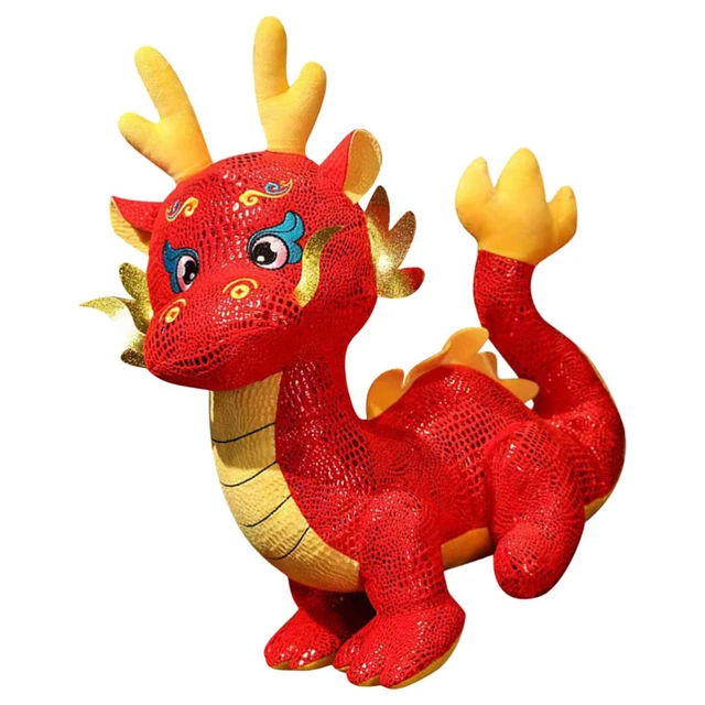 Dragon Doll Toy Plush Year of Dolls Cute Stuffed Animals Child Gift