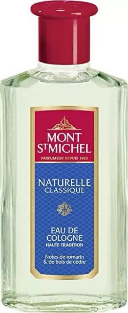 Parfum Eau de Cologne naturelle classique MONT SAINT MICHEL le flacon de 250mL