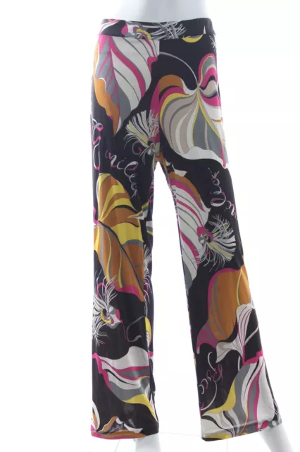 Emilio Pucci Printed Silk-Jersey Trousers / Multi