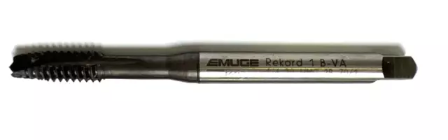 Emuge 1/4-20 Nptf Thread Pipe Tap, Oal3-1/16"